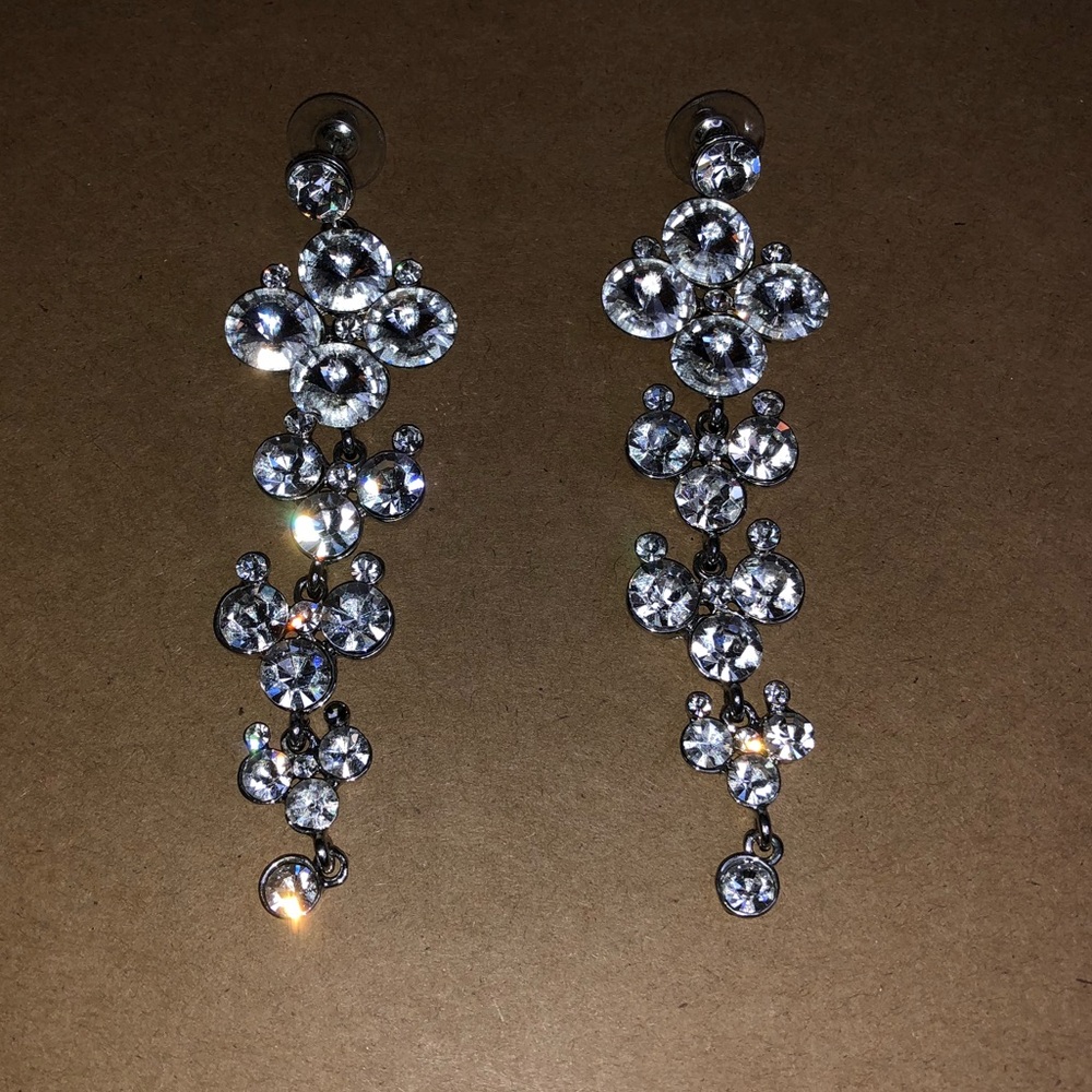 Pageant / prom rhinestone earrings